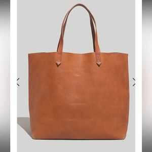 Madewell Transport Tote in English Saddle